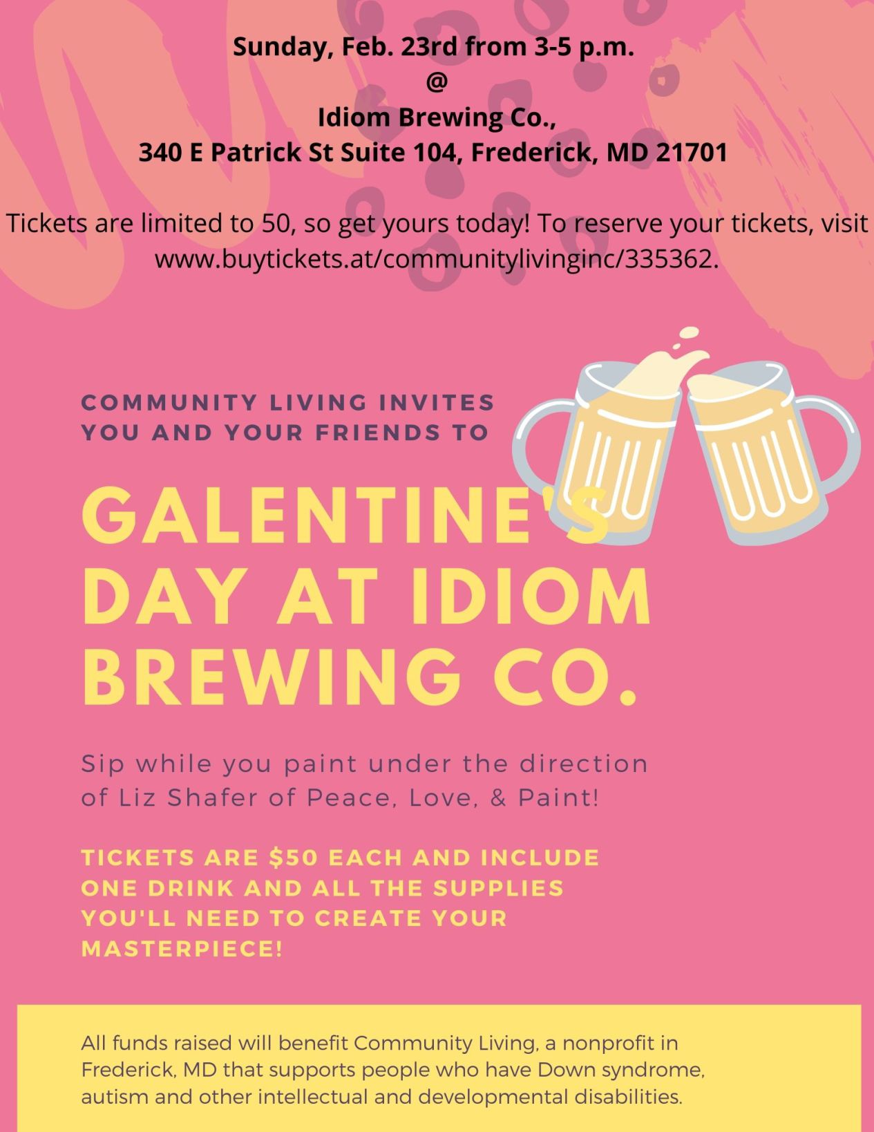 Galentine's Day Flyer
